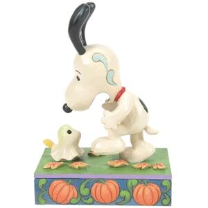 Enesco Peanuts by Jim Shore Snoopy With Ghost Figurine Enesco Peanuts by Jim Shore Snoopy With Ghost Figurine