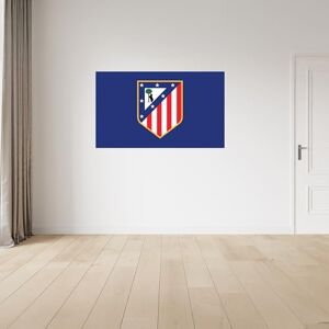 Licensed Décor Atlético de Madrid Vinyl Wall Sticker Medium (100cm (w) x 60cm (h) Full Colour Crest on Brand Blue Licensed Décor Atlético de Madrid Vinyl Wall Sticker Medium (100cm (w) x 60cm (h) Full Colour Crest on Brand Blue
