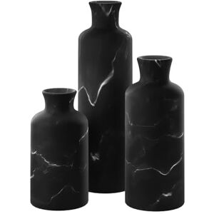 Creative Labs Matte Black Vase Set Vases for Decor, Perfect for Holding Pampas Grass, Dried/Fresh Flowers, Vases for Your Kitchen, Bedroom, Office, Living Room, or Shelf Decor Creative Labs Matte Black Vase Set Vases for Decor, Perfect for Holding Pampas Grass, Dried/Fresh Flowers, Vases for Your Kitchen, Bedroom, Office, Living Room, or Shelf Decor