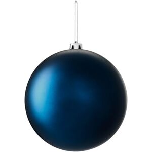 WeRChristmas Navy Blue Large Shatterproof Bauble WeRChristmas Navy Blue Large Shatterproof Bauble