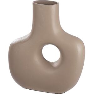 Casablanca modernes Design Casablanca Decorative Vase Hole Vase Waterproof Aluminium Flower Vase Decorative Living Room Autumn Decoration Birthday Colour Beige Brown Height 30 cm Casablanca modernes Design Casablanca Decorative Vase Hole Vase Waterproof Aluminium Flower Vase Decorative Living Room Autumn Decoration Birthday Colour Beige Brown Height 30 cm