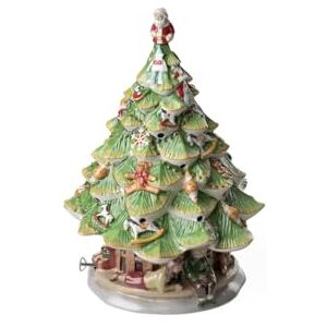 Villeroy & Boch Christmas Toys Large X Mas Tree with Children Villeroy & Boch Christmas Toys Large X Mas Tree with Children
