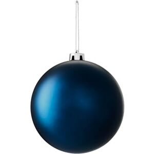 WeRChristmas Navy Blue Large Shatterproof Bauble WeRChristmas Navy Blue Large Shatterproof Bauble