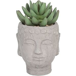 Sleepdown Halo Green Leaf Buddha Pot Artificial Faux Plant for Home Office Bathroom Decor Indoor Decoration Aesthetics, Small Sleepdown Halo Green Leaf Buddha Pot Artificial Faux Plant for Home Office Bathroom Decor Indoor Decoration Aesthetics, Small
