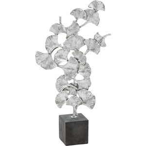 Deco 79 Sculpture, Artificial Stone, Silver, CONVENIENTLY Sized Deco 79 Sculpture, Artificial Stone, Silver, CONVENIENTLY Sized