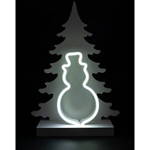 SHATCHI Wooden Christmas Decoration Pre Lit LED Silhouette Nativity Scene Ornament Table Window Battery Operated, White, 40Cm SHATCHI Wooden Christmas Decoration Pre Lit LED Silhouette Nativity Scene Ornament Table Window Battery Operated, White, 40Cm