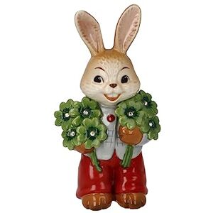 Goebel Rabbit Boy Figurine Good Luck! Made from Stoneware, Dimensions: 6.5 x 4.5 x 12 cm, 66-845-88-1 Goebel Rabbit Boy Figurine Good Luck! Made from Stoneware, Dimensions: 6.5 x 4.5 x 12 cm, 66-845-88-1
