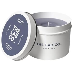 The Lab Co. Tinned Candle 180g 30hrs Burn Time. Relaxing Fragrance with Cotton Lavender Jasmine. 100% Vegan Soy Wax The Lab Co. Tinned Candle 180g 30hrs Burn Time. Relaxing Fragrance with Cotton Lavender Jasmine. 100% Vegan Soy Wax