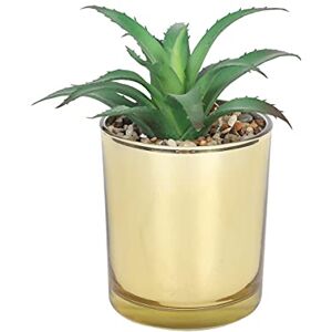 Sleepdown Halo Green Aloe Vera Leaf Gold Pot Artificial Faux Plant for Home Office Bathroom Decor Indoor Decoration Aesthetics, Small Sleepdown Halo Green Aloe Vera Leaf Gold Pot Artificial Faux Plant for Home Office Bathroom Decor Indoor Decoration Aesthetics, Small