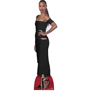 STAR CUTOUTS CS1082 Zoe Saldana Lifesize Cardboard Cutout With Mini Star Cutout STAR CUTOUTS CS1082 Zoe Saldana Lifesize Cardboard Cutout With Mini Star Cutout