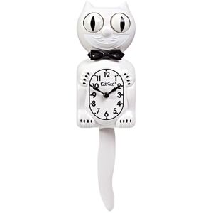 KIT CAT Klock Gentlemen Limited Edition (White),Original Size 15.5 inch KIT CAT Klock Gentlemen Limited Edition (White),Original Size 15.5 inch