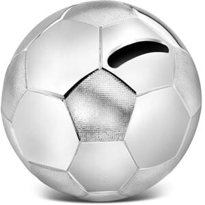 Zilverstad Silver-Plated Money Box, Football Zilverstad Silver-Plated Money Box, Football