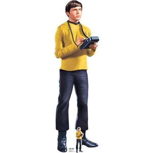STAR CUTOUTS SC4816 Pavel Chekov Star Trek – 171cm Lifesize Cardboard Cutout Classic Character Display for Fans, Birthdays & Events STAR CUTOUTS SC4816 Pavel Chekov Star Trek – 171cm Lifesize Cardboard Cutout Classic Character Display for Fans, Birthdays & Events