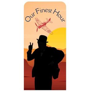 STAR CUTOUTS SC4627 Churchill's Finest Hour Spitfire Silhouette Backdrop Sailboard Cardboard Cut Out Height 191cm British Theme, Parties, National Celebrations & VE Day Decorations & Events STAR CUTOUTS SC4627 Churchill's Finest Hour Spitfire Silhouette Backdrop Sailboard Cardboard Cut Out Height 191cm British Theme, Parties, National Celebrations & VE Day Decorations & Events