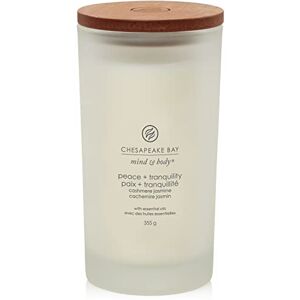 Chesapeake Bay Candle Chesapeake Bay Scented Candle Peace + Tranquility (Cashmere Jasmine) Large Tumbler Aromatherapy Candle Long Burning Candles: up to 82 Hours Mind & Body Collection Gifts for Women Chesapeake Bay Candle Chesapeake Bay Scented Candle Peace + Tranquility (Cashmere Jasmine) Large Tumbler Aromatherapy Candle Long Burning Candles: up to 82 Hours Mind & Body Collection Gifts for Women