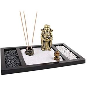 lachineuse Zen Garden, Resin, Dominante Noir Et Blanc, 28x18x7cm lachineuse Zen Garden, Resin, Dominante Noir Et Blanc, 28x18x7cm