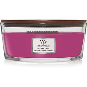 Woodwick Ellipse Scented Candle with Crackling Wick Wild Berry & Beets Up to 50 Hours Burn Time Woodwick Ellipse Scented Candle with Crackling Wick Wild Berry & Beets Up to 50 Hours Burn Time