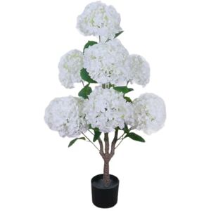 Zstar Artificial Hydrangea Tree, 90 cm Large Hydrangea Tree, Artificial Plant in Pot, with Flowers and Leaves, Large Artificial Plants Decoration for Indoor and Outdoor Living Room, Balcony Zstar Artificial Hydrangea Tree, 90 cm Large Hydrangea Tree, Artificial Plant in Pot, with Flowers and Leaves, Large Artificial Plants Decoration for Indoor and Outdoor Living Room, Balcony