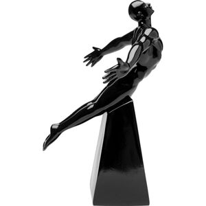 KARE Design Deco Figurine Jumper, Black, 37x32x30cm, Decorative Object, Hand-Painted, Elegant, Modern, Jumper Motif for Shelf Accent, Living Room, Bedroom KARE Design Deco Figurine Jumper, Black, 37x32x30cm, Decorative Object, Hand-Painted, Elegant, Modern, Jumper Motif for Shelf Accent, Living Room, Bedroom