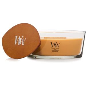 Woodwick Scented Candle with Crackling Wick Golden Bourbon Ellipse Candle Long Burning Candles: Up to 50 Hours Burn Time Perfect Gifts for Women Woodwick Scented Candle with Crackling Wick Golden Bourbon Ellipse Candle Long Burning Candles: Up to 50 Hours Burn Time Perfect Gifts for Women