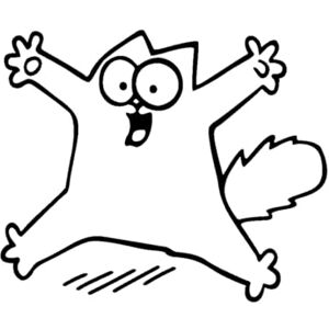 Ambiance Sticker Ambiance-Live Cat Wall Sticker Fridge Decor – 35 x 40 cm, Black... Ambiance Sticker Ambiance-Live Cat Wall Sticker Fridge Decor – 35 x 40 cm, Black...