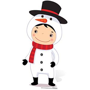 STAR CUTOUTS Ltd SC988 Mini Snowman Cardboard Cutout/Stand Up/Standee Perfect for Children's Christmas Decorations, Parties and Events Height 88cm, Multicolour STAR CUTOUTS Ltd SC988 Mini Snowman Cardboard Cutout/Stand Up/Standee Perfect for Children's Christmas Decorations, Parties and Events Height 88cm, Multicolour