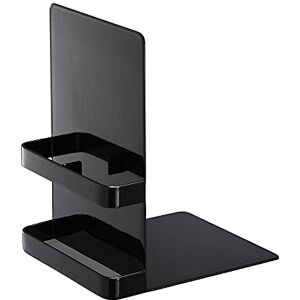 YAMAZAKI 6873 TOWER Bookends, black, Steel, Minimalist, 12 x 15 x 18 cm YAMAZAKI 6873 TOWER Bookends, black, Steel, Minimalist, 12 x 15 x 18 cm