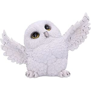 Nemesis Now Snowy Delight Owl 20.5cm White Resin Figurine, Perfect for Owl Collections, Expertly Hand-Painted Nemesis Now Snowy Delight Owl 20.5cm White Resin Figurine, Perfect for Owl Collections, Expertly Hand-Painted