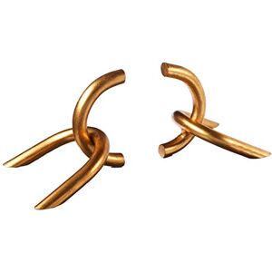 Cyan Design Goldie Locks Bookends, Iron, Gold, 5.5"(w) x 5"(h) Cyan Design Goldie Locks Bookends, Iron, Gold, 5.5"(w) x 5"(h)