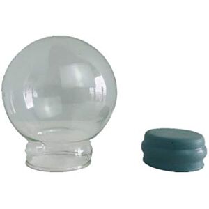 Youda Home Decoration DIY Empty Glass Snow Globe Kit (D45mm) Water Globe Accessories Youda Home Decoration DIY Empty Glass Snow Globe Kit (D45mm) Water Globe Accessories