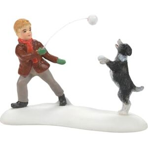 Department 56 Enesco Dickens Village Winter Game of Catch Figurine Department 56 Enesco Dickens Village Winter Game of Catch Figurine