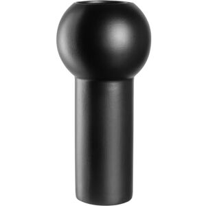 LEONARDO HOME Brera 059012 Ceramic Vase, 1 Piece, Simple Ceramic Vase, Geometric Shape, Modern Artwork for Style-Conscious Furnishing Lovers, Contemporary Accents, Height 31 cm, Black LEONARDO HOME Brera 059012 Ceramic Vase, 1 Piece, Simple Ceramic Vase, Geometric Shape, Modern Artwork for Style-Conscious Furnishing Lovers, Contemporary Accents, Height 31 cm, Black