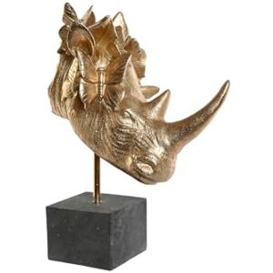 Home ESPRIT Decorative Figure Black Gold 33 x 24 x 43.5 cm Home ESPRIT Decorative Figure Black Gold 33 x 24 x 43.5 cm