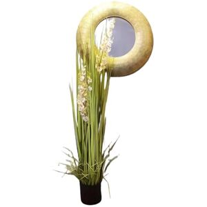 Leaf Design UK Realistic Artificial Grass Plant with Pot Leaf Design UK Realistic Artificial Grass Plant with Pot