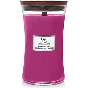 Woodwick Large Hourglass Scented Candle with Crackling Wick Wild Berry & Beets Up to 130 Hours Burn Time Woodwick Large Hourglass Scented Candle with Crackling Wick Wild Berry & Beets Up to 130 Hours Burn Time