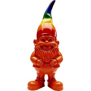 KARE Design Deco Figurine Gnome Rainbow, Orange, Modern, Statue, Gift Idea, Decorative Accessories, Room Decor, Decoration for Living Room, Bedroom, Office, 46x18x15cm KARE Design Deco Figurine Gnome Rainbow, Orange, Modern, Statue, Gift Idea, Decorative Accessories, Room Decor, Decoration for Living Room, Bedroom, Office, 46x18x15cm