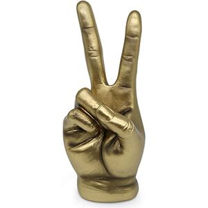 Vaudagio Golden Peace Sign Decor Modern Victory Hand Sculpture in Gold – Peace Hand Statue Made of Resin for Office Desk & Living Room Finger Figurine as Peace Symbol Gesture Decorations for Home Vaudagio Golden Peace Sign Decor Modern Victory Hand Sculpture in Gold – Peace Hand Statue Made of Resin for Office Desk & Living Room Finger Figurine as Peace Symbol Gesture Decorations for Home