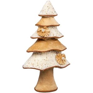 SHATCHI Golden Figures Santa Reindeer Gnome Christmas Tabletop Centrepiece Showpieces Home Art & Craft Xmas Party Window Décor, Gold, 32cm Tree SHATCHI Golden Figures Santa Reindeer Gnome Christmas Tabletop Centrepiece Showpieces Home Art & Craft Xmas Party Window Décor, Gold, 32cm Tree
