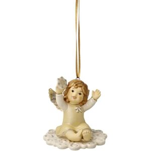 Goebel Angel Figurine My First Day as Guardian Angel Champagne Heaven Messenger Christmas Goebel Angel Figurine My First Day as Guardian Angel Champagne Heaven Messenger Christmas