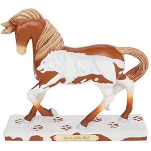 Enesco The Trail of Painted Ponies Spirit of The Wolf Figurine, 7.1 Inch, Multicolor Enesco The Trail of Painted Ponies Spirit of The Wolf Figurine, 7.1 Inch, Multicolor