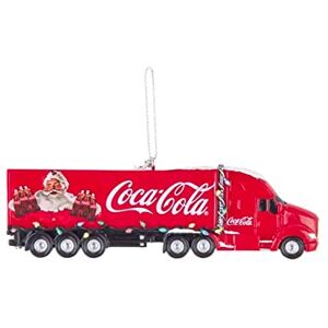 Kurt S. Adler Coca-Cola Semi Truck Christmas Ornament CC2204 Kurt S. Adler Coca-Cola Semi Truck Christmas Ornament CC2204