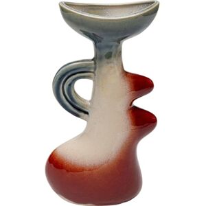 KARE Design Vase Lighthouse Grip Multi-Coloured Decorative Vase Flower Vase Ceramic Handmade Unique 34 cm (H) KARE Design Vase Lighthouse Grip Multi-Coloured Decorative Vase Flower Vase Ceramic Handmade Unique 34 cm (H)
