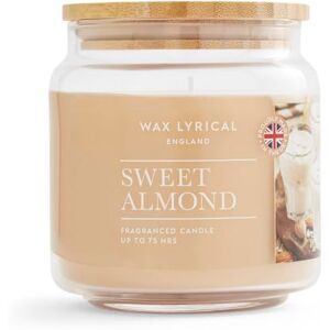 Wax Lyrical Sweet Almond, Medium Jar Candle, Up to 75 Hour Burn Time Wax Lyrical Sweet Almond, Medium Jar Candle, Up to 75 Hour Burn Time