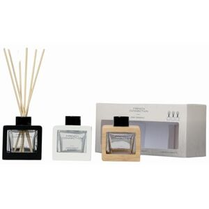 French Connection Wooden Surround Trio Reed Diffuser Gift Set 3 x 50ml Lemongrass & Ginger, Orange & Ginger, Luminous Serenity 15% Fragrance Oil Elegant Home Fragrance & Luxury Gift French Connection Wooden Surround Trio Reed Diffuser Gift Set 3 x 50ml Lemongrass & Ginger, Orange & Ginger, Luminous Serenity 15% Fragrance Oil Elegant Home Fragrance & Luxury Gift