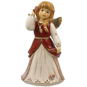 Goebel Angel Figurine Decorated for the Festival – Bordeaux Heavenly Messengers Christmas Goebel Angel Figurine Decorated for the Festival – Bordeaux Heavenly Messengers Christmas