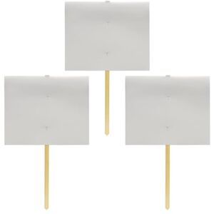 Beistle S54733AZ3 3 Piece White Blank Yard Signs with Pine Stakes Personalize Your Own Outdoor Lawn Decor for Happy Birthday, Garage Sale, for Rent, Graduation, Party Supplies, Paper Wood Beistle S54733AZ3 3 Piece White Blank Yard Signs with Pine Stakes Personalize Your Own Outdoor Lawn Decor for Happy Birthday, Garage Sale, for Rent, Graduation, Party Supplies, Paper Wood