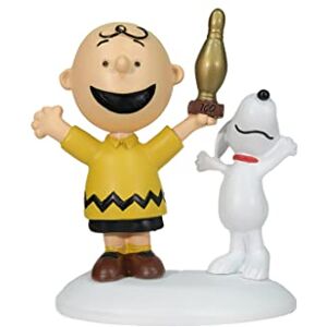 Department 56 Peanuts Village Accessories Charlie Brown Breaks 100 Figurine, 2.18 Inch, Multicolor Department 56 Peanuts Village Accessories Charlie Brown Breaks 100 Figurine, 2.18 Inch, Multicolor