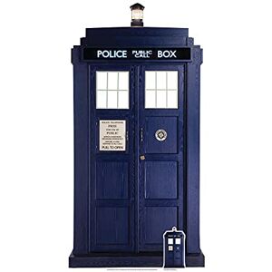STAR CUTOUTS SC195 TARDIS Large 2/3 Size Doctor Who Cardboard Cutout Ideal for Doctor Who Fans, Parties, Collectors and Events STAR CUTOUTS SC195 TARDIS Large 2/3 Size Doctor Who Cardboard Cutout Ideal for Doctor Who Fans, Parties, Collectors and Events