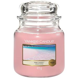 Yankee Candle Scented Candle Pink Sands Medium Jar Candle Long Burning Candles: up to 75 Hours Gifts for Women Yankee Candle Scented Candle Pink Sands Medium Jar Candle Long Burning Candles: up to 75 Hours Gifts for Women