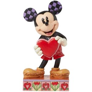 Enesco Disney Traditions Mickey Heart Personalisable Figurine Enesco Disney Traditions Mickey Heart Personalisable Figurine